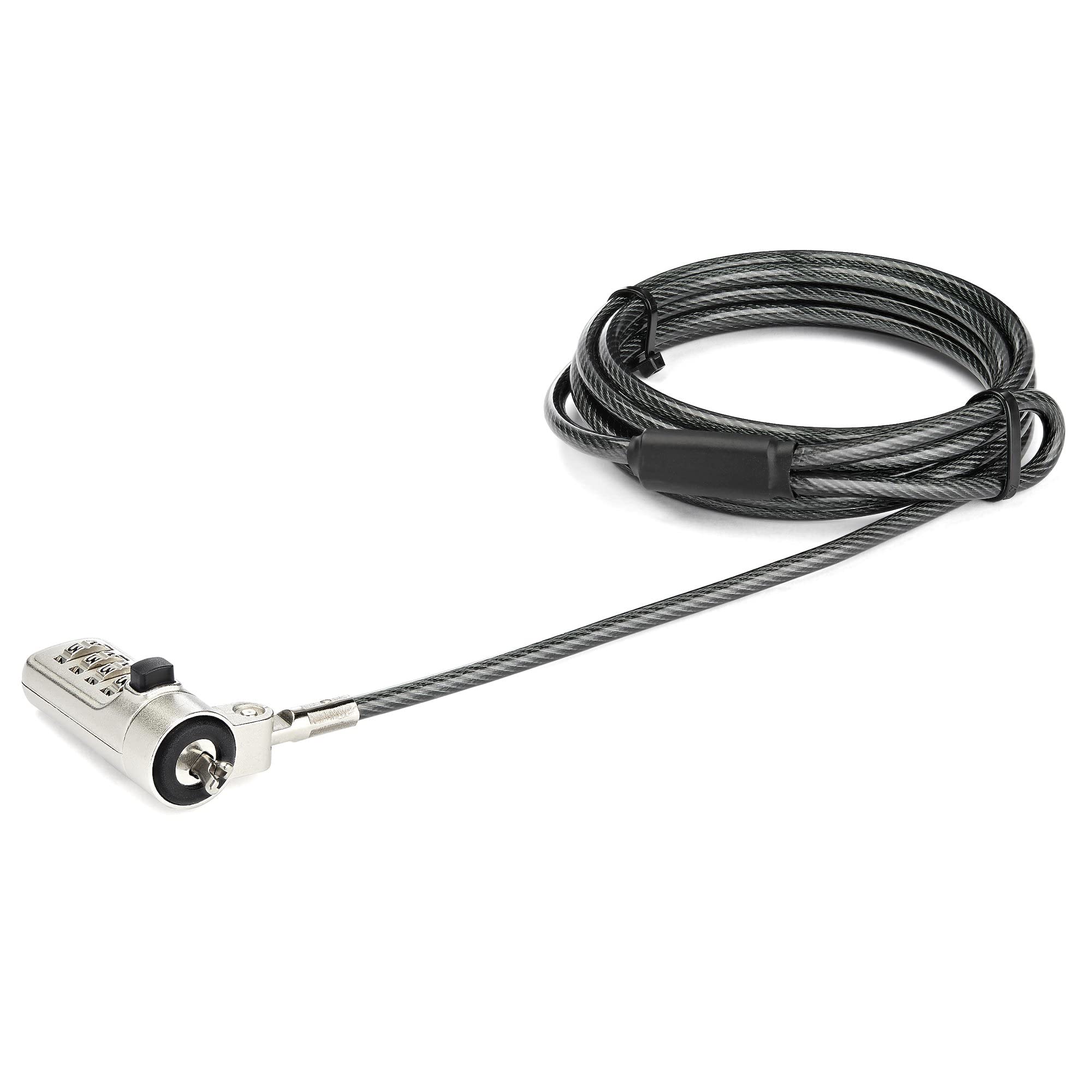 StarTech.com 2m Laptop Cable Lock - Anti-Theft Security Cable