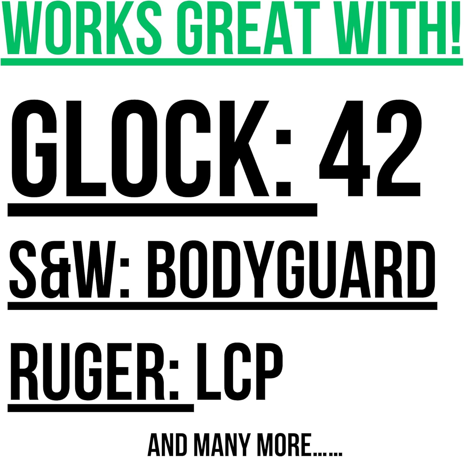 ETS Speed Loader for Glock 42 Ruger LCP SW Bodyguard Magazines .380 ACP