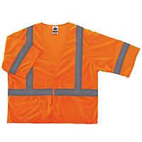 ERGODYNE GloWear 8310HL High-Visibility ANSI Class 3 Safety Vest