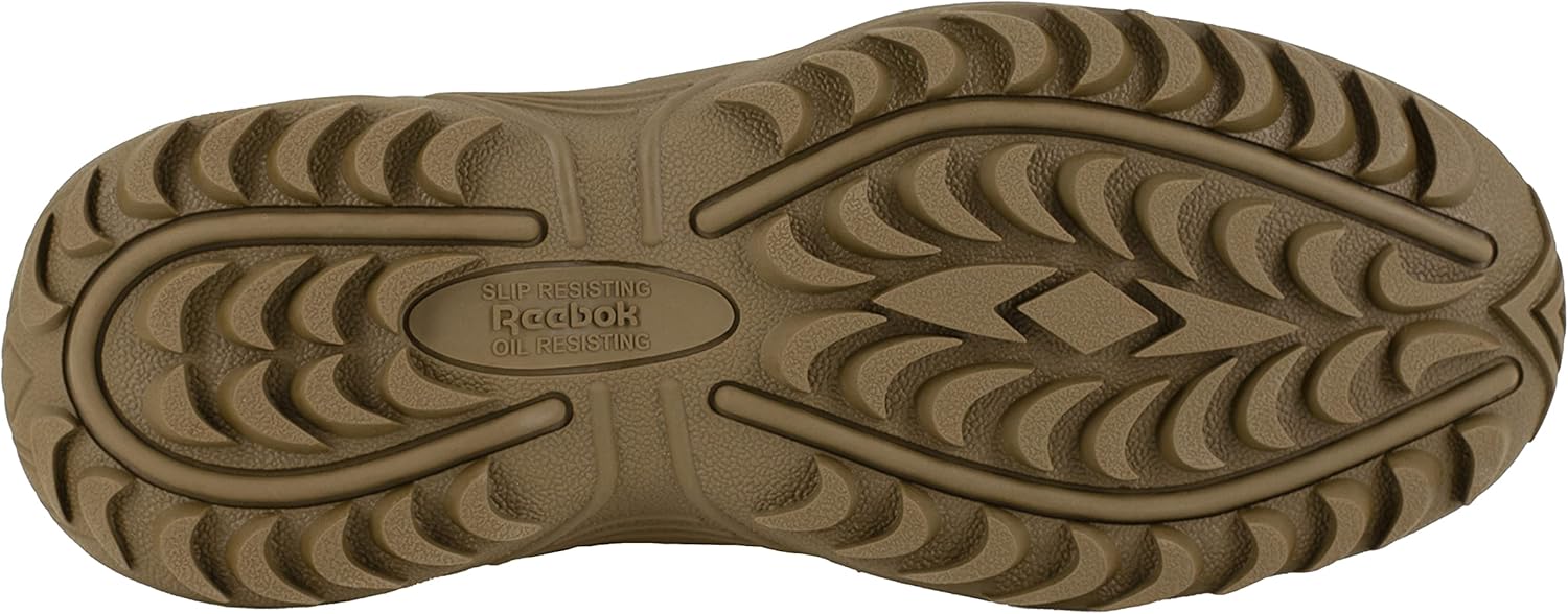 REEBOK Men's Rapid Response RB 6" Composite Toe Tactical Boot with Side Zipper