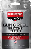 Birchwood Casey Gun & Reel Silicone Single Cloth | Lightweight Cotton 11"x14" Cleaning Rag for Gun, Sporting Equipment & Precision Instruments 14.4"x15" Weapon Case