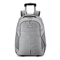 High Sierra Powerglide Pro Backpack With 15.6in Laptop Pocket, Silver