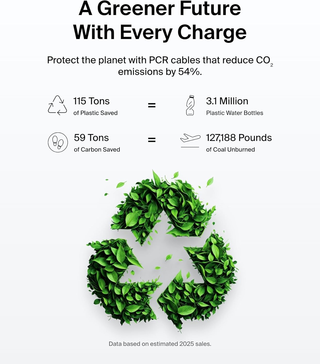 Belkin Eco Braided USB-A to USB-C Cable