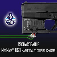 Nightstick TSM-12G 150-Lumen Rechargeable Tactical Light withGreen Laser Sight