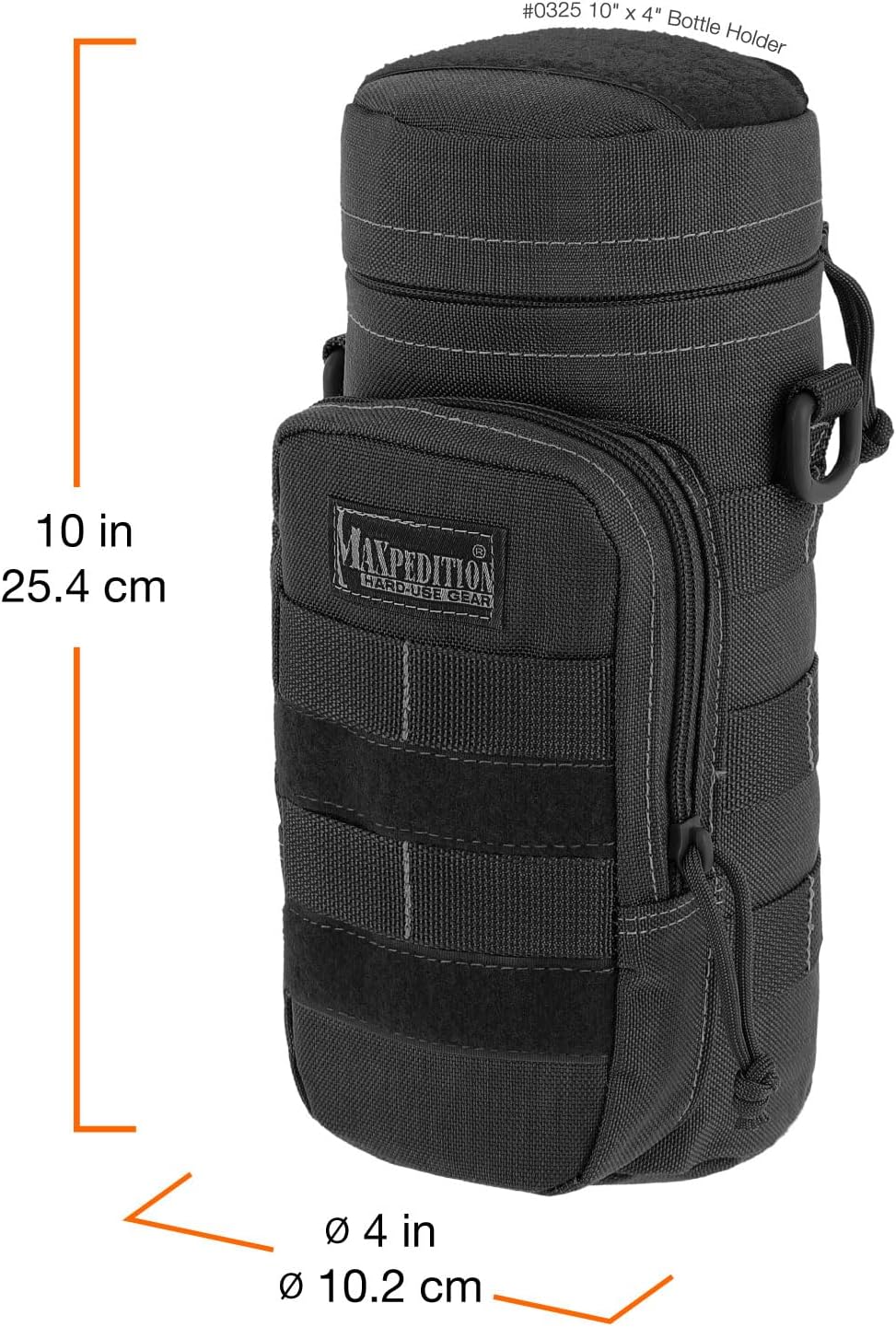 MAXPEDITION Bottle Holder - 10" x 4"