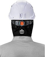Ergodyne N-Ferno 6850 Winter Hard Hat Liner - 2-Layer, Fleece-Lined, Cotton Shell, Reg-Length One Size