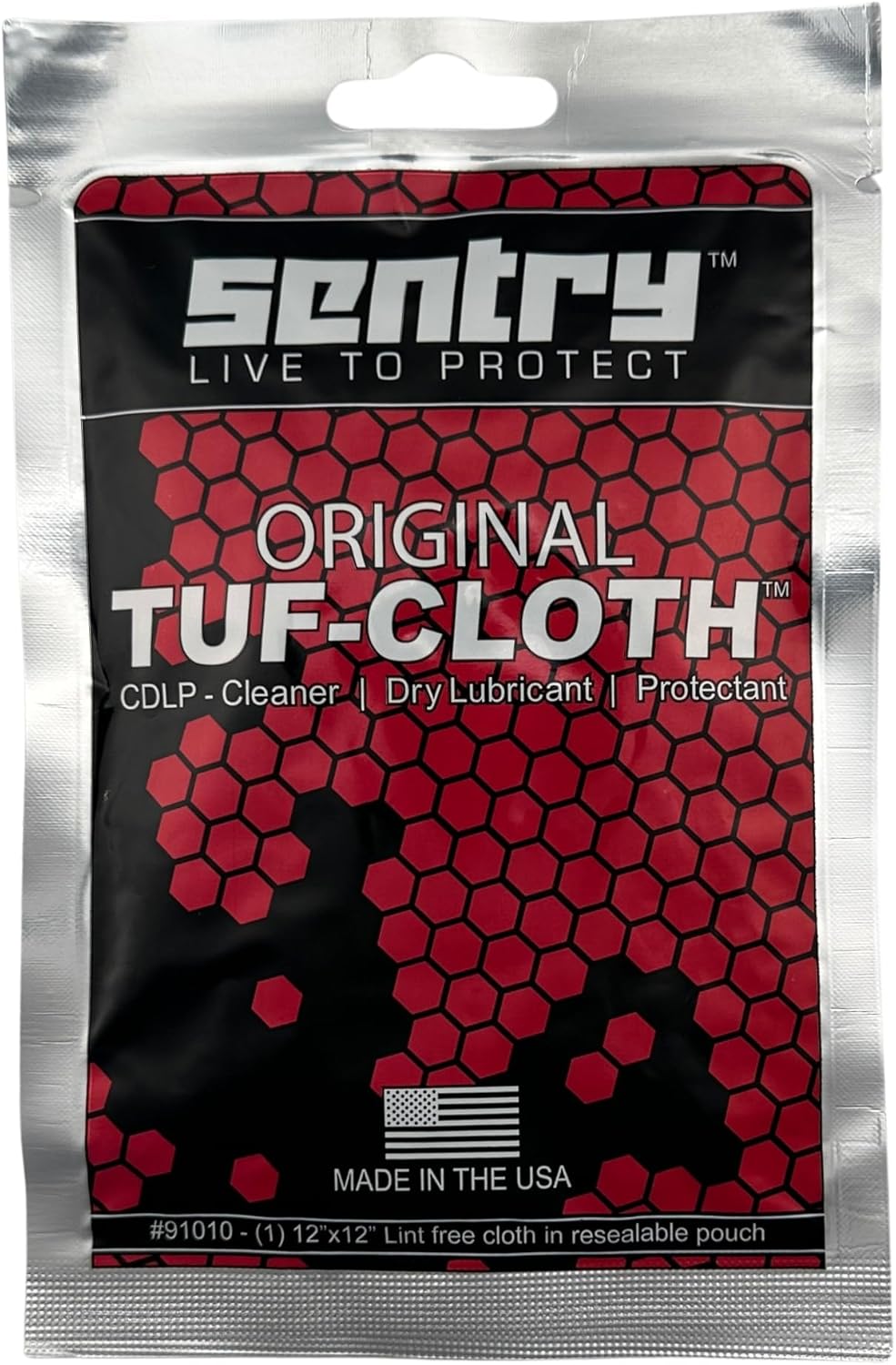 Sentry Solutions Tuf-Glide Dry Lube Gun Knife CLP Cloth Pouch