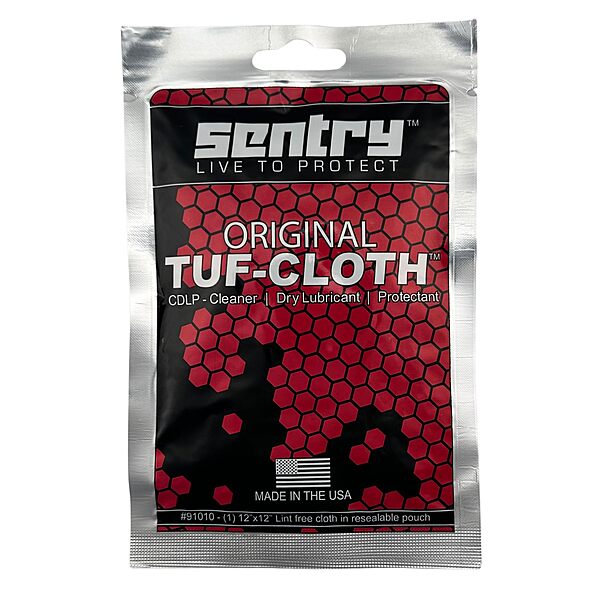 Sentry Solutions Tuf-Glide Dry Lube Gun Knife CLP Cloth Pouch