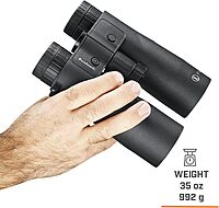 Bushnell Fusion X 10x42mm Rangefinder Binoculars, Hunting Binoculars with Built-in Rangefinder