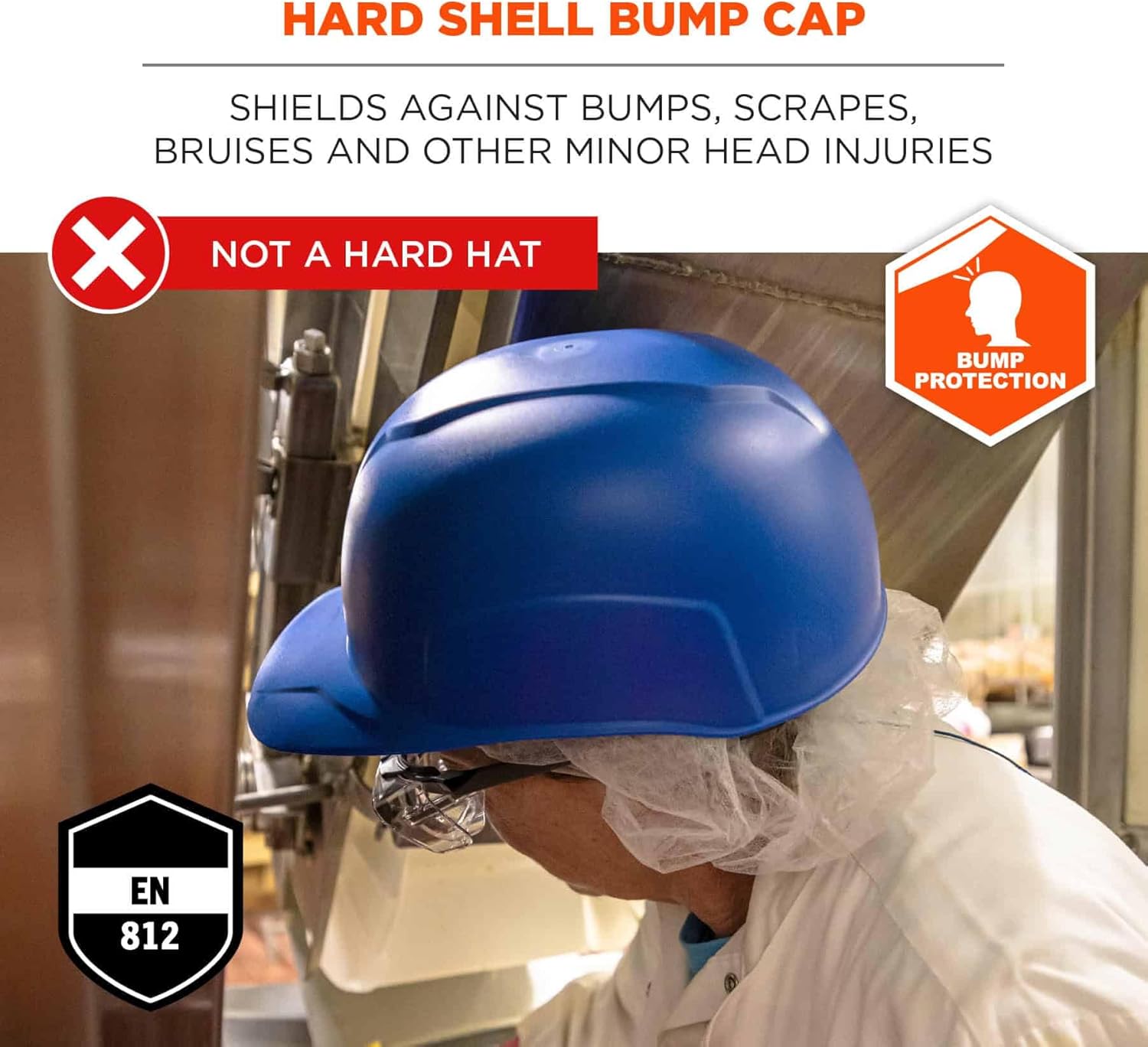 ERGODYNE Skullerz 8952 Hard Shell Bump Cap with Suspension