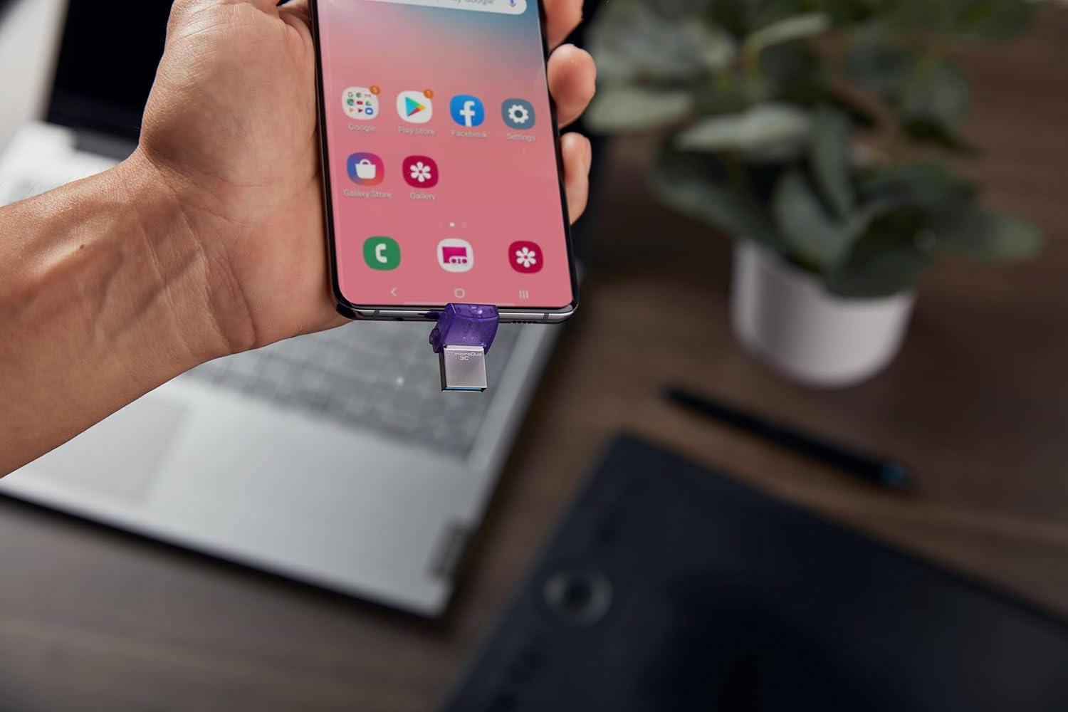 Kingston DataTraveler microDuo 3C USB-C & USB-A Flash Drive