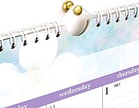 AT-A-GLANCE® Dreams 2026 Monthly Wall Calendar, Medium, 15" x 12"