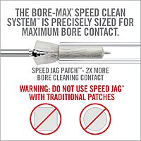REAL AVID Bore-Max Speed Jag & Speed Patches Gun Cleaning Supplies