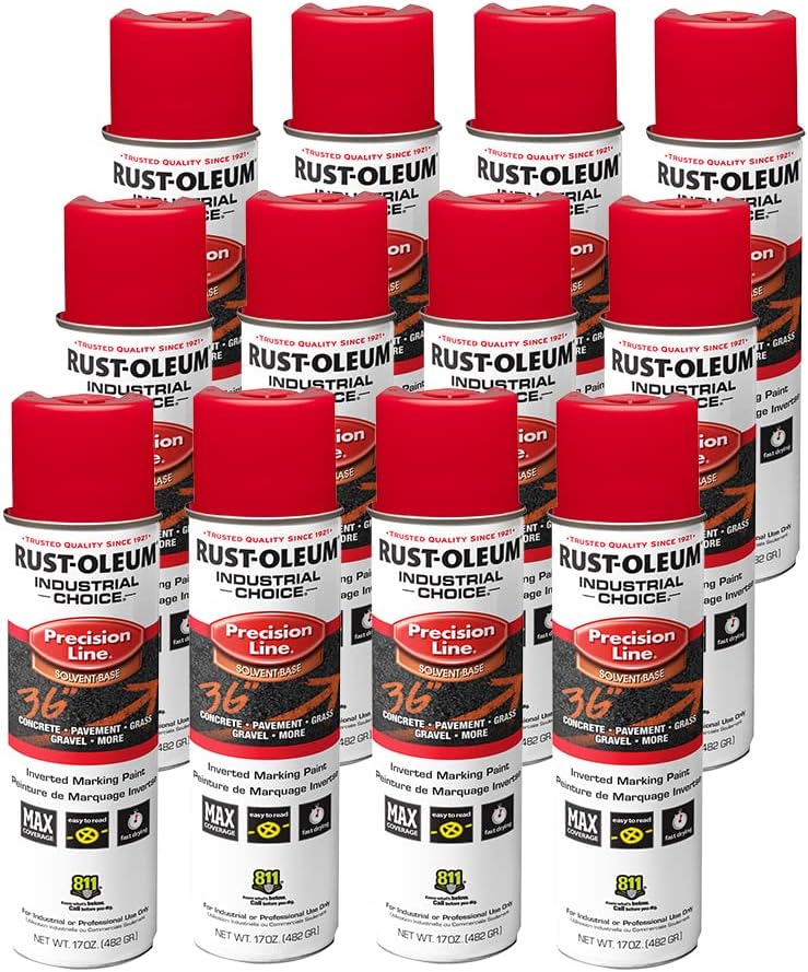 Rust-Oleum Industrial Choice M1600/M1800 Precision Line Inverted Marking Paint