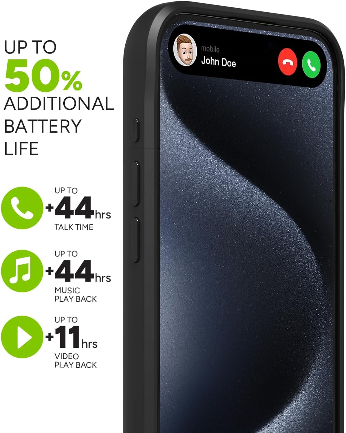 Mophie Juice Pack iPhone 15 Battery Case - Legendary Power & Protection