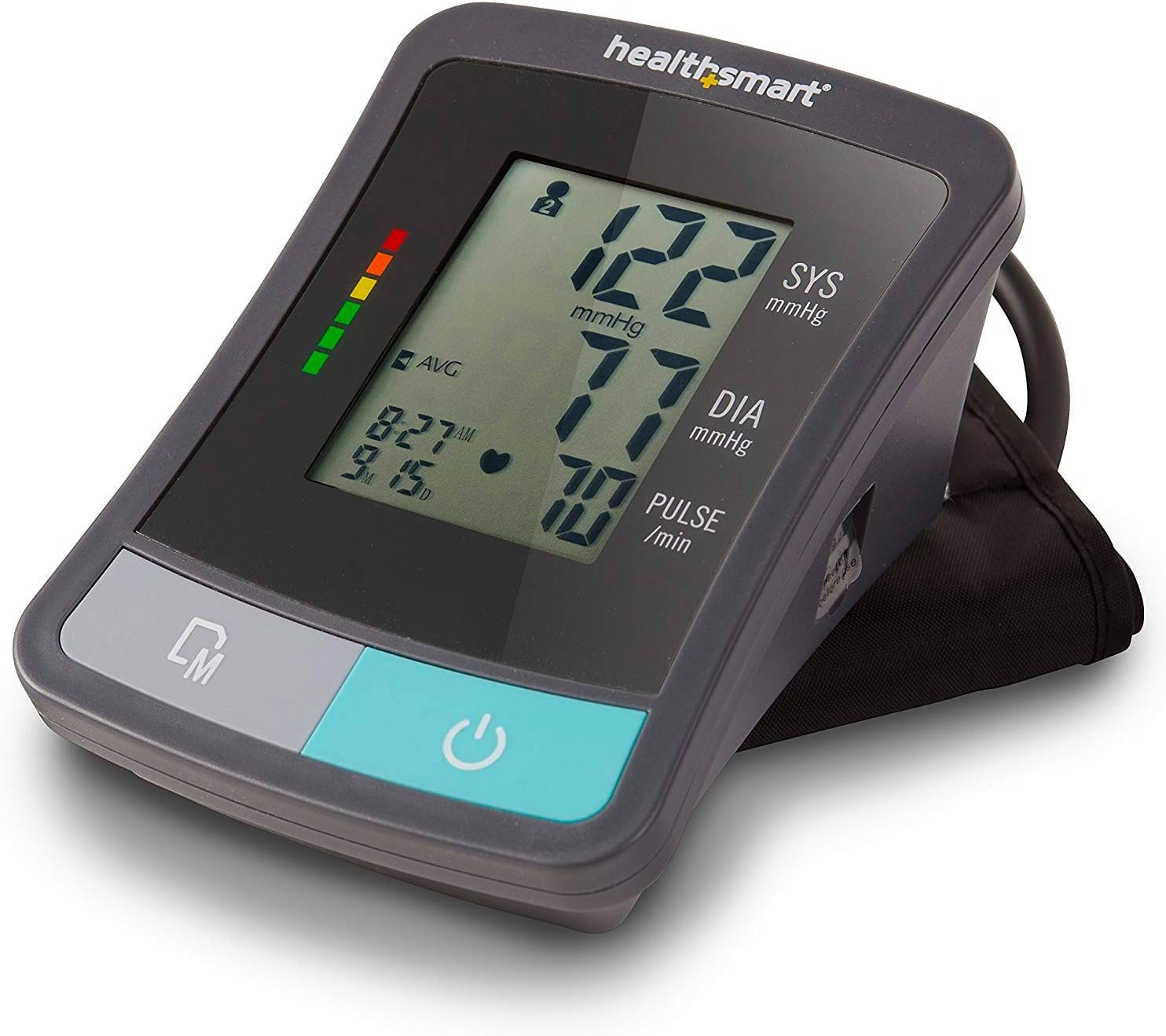 HealthSmart Digital Blood Pressure Monitor (Upper Arm & Wrist)