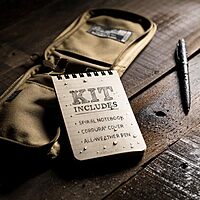 Rite in the Rain Weatherproof Top-Spiral Notebook Kit with CORDURA Cover and All-Weather Pen