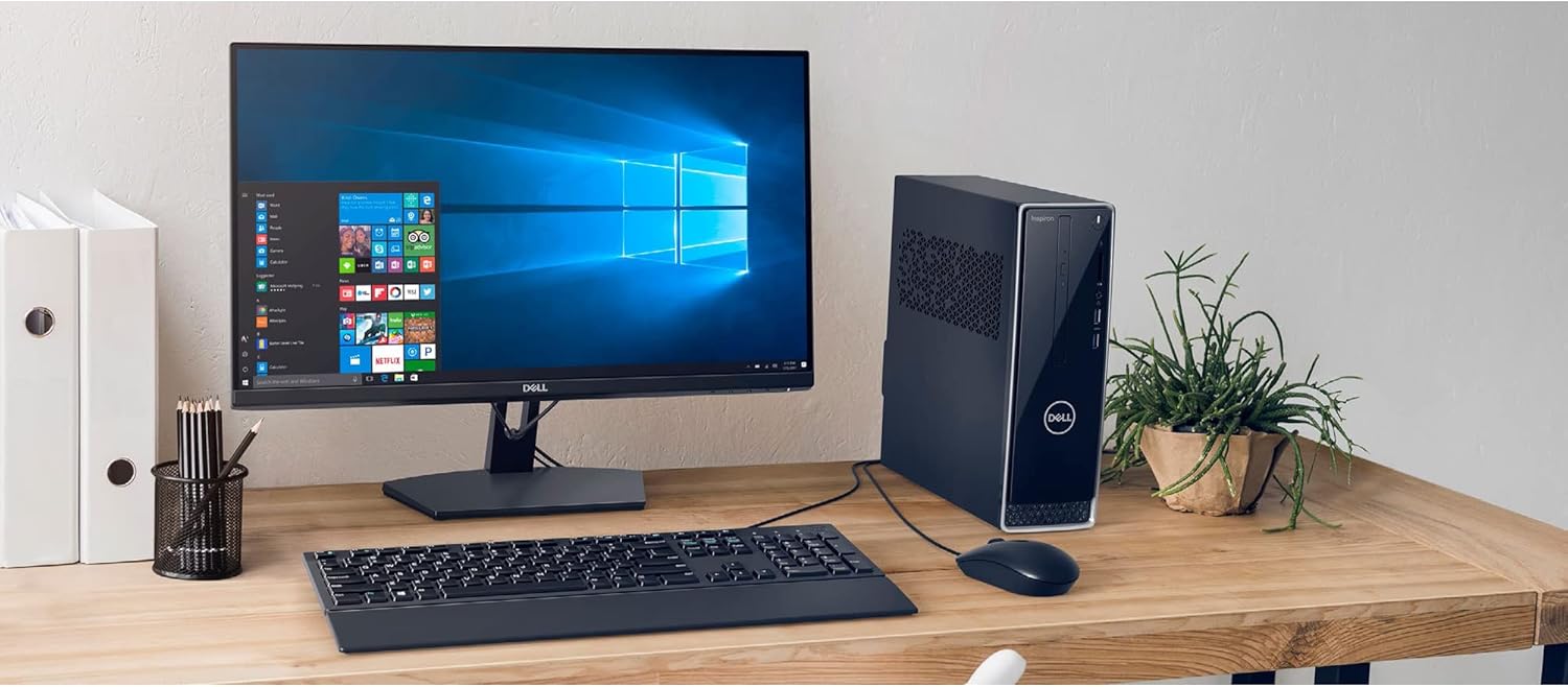 Dell Wired Keyboard and Mouse - KM300C - USB Keyboard - Black - USB Cable Mouse - Optical - 1000 dpi - DELLKM300CUS