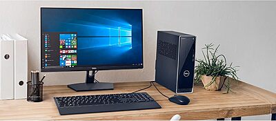 Dell Wired Keyboard and Mouse - KM300C - USB Keyboard - Black - USB Cable Mouse - Optical - 1000 dpi - DELLKM300CUS