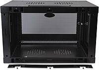 Tripp Lite 6U Wall Mount Rack Enclosure Server Cabinet, 16.5" Deep, Switch-Depth (SRW6U), Black