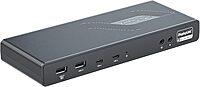 CODi Dual USB-C 4K Universal Docking Station - 60 W - USB Type C - 2 Displays Supported - 4K - 3840x 2160 - A01200