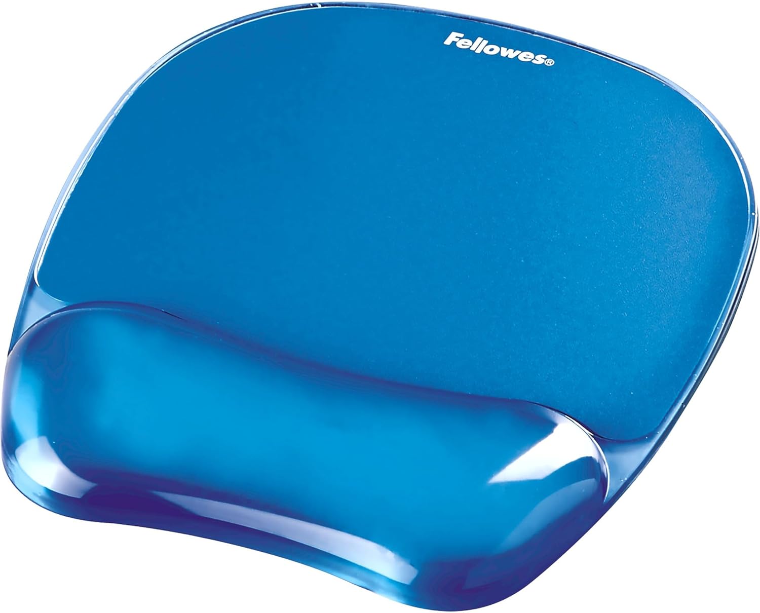 Fellowes Crystals Gel Mouse Pad with Wrist Rest