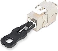 StarTech.com RJ45 Port Locks - 10 Pack w/Security Key, Locking RJ45 Port Blocker/Dust Cover, Reusable Ethernet Port Protector