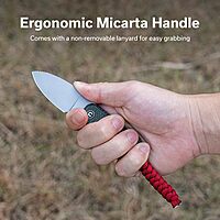 CIVIVI Baby Banter Fixed Blade EDC Knife with Kydex Sheath