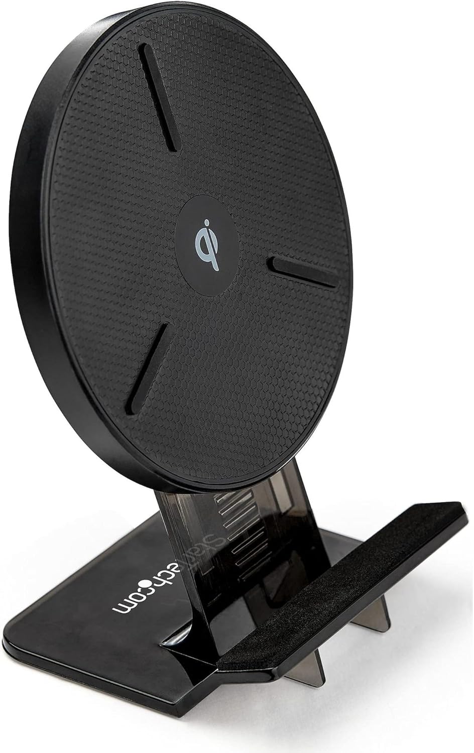 StarTech.com 15W Qi Wireless Charging Stand - Qi Certified Wireless Charger Stand or Pad - Adjustable