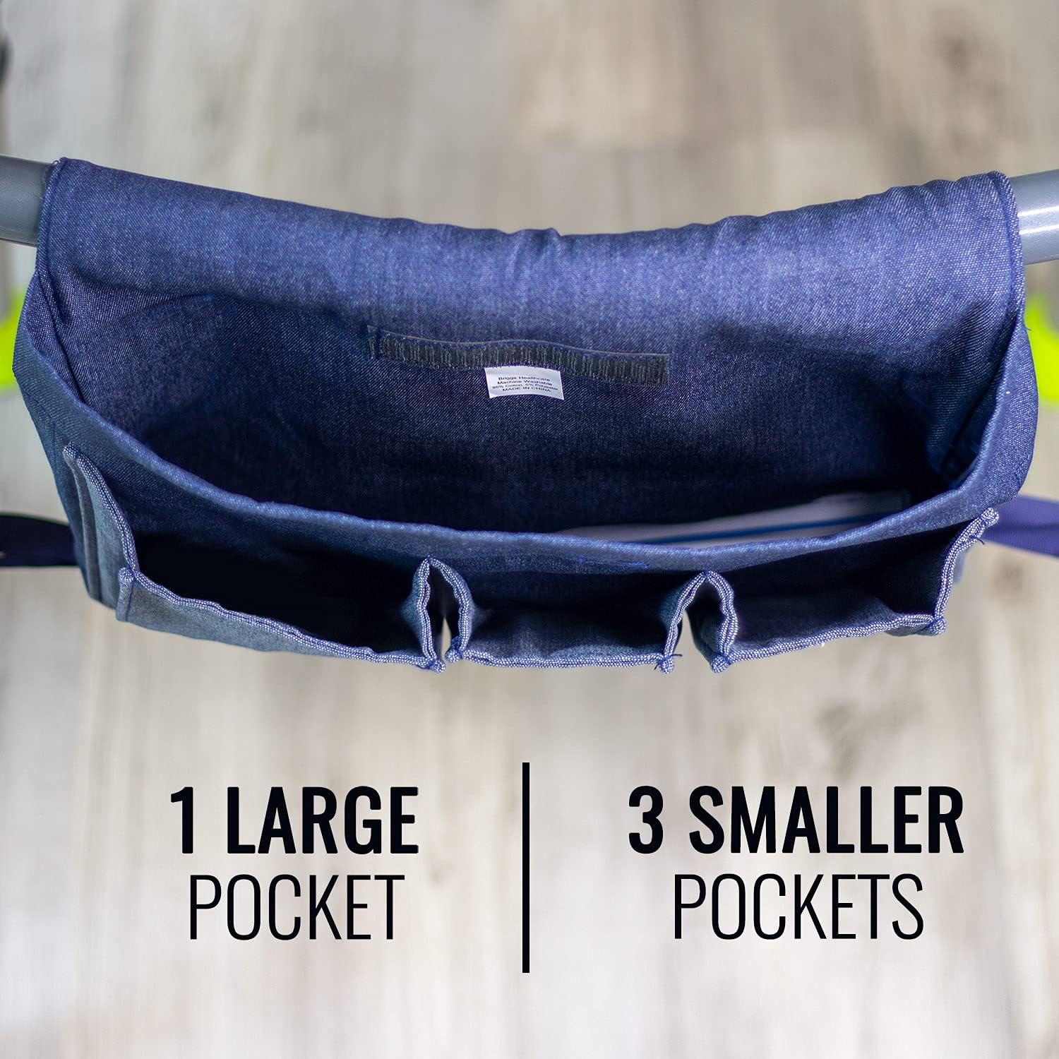 DMI Walker Pouch - Denim Walker Storage Bag