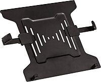 Fellowes 8044101 Adjustable Laptop Stand for Desk with Dual Monitor Arm, 17 Inch Monitor Capacity