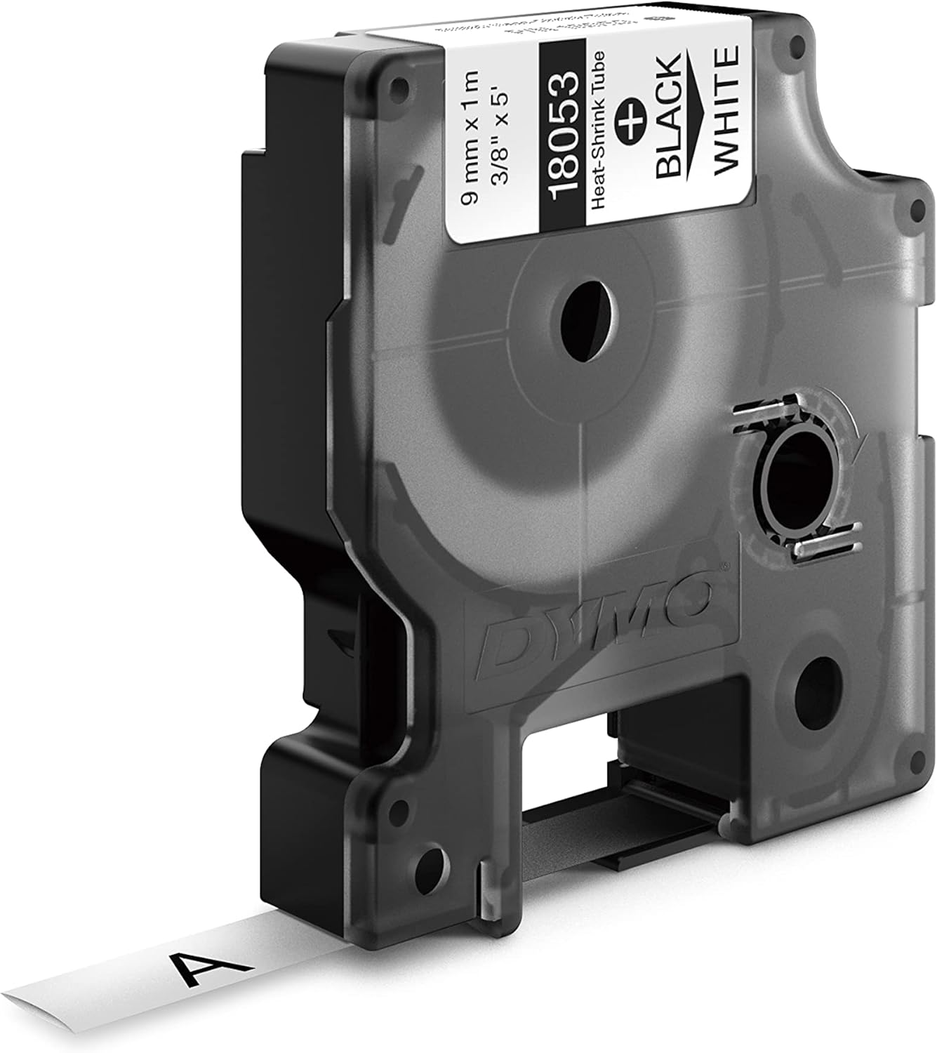 DYMO Rhino Industrial Heat-Shrink Labels, Black on White