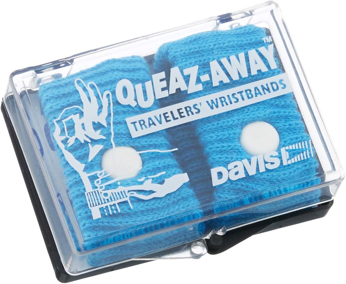 Davis Queaz-Away Motion Sickness Wristbands - Pair