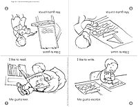 My First Bilingual Little Readers: Level A: 25 Reproducible Mini-Books in English and Spanish That Give Kids a Great Start in Reading (Teaching Resources)