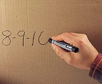 Markal Timberstik #200 All-Purpose Lumber Crayon, Wax-Based, 1/2\" Hex x 4-5/8\"