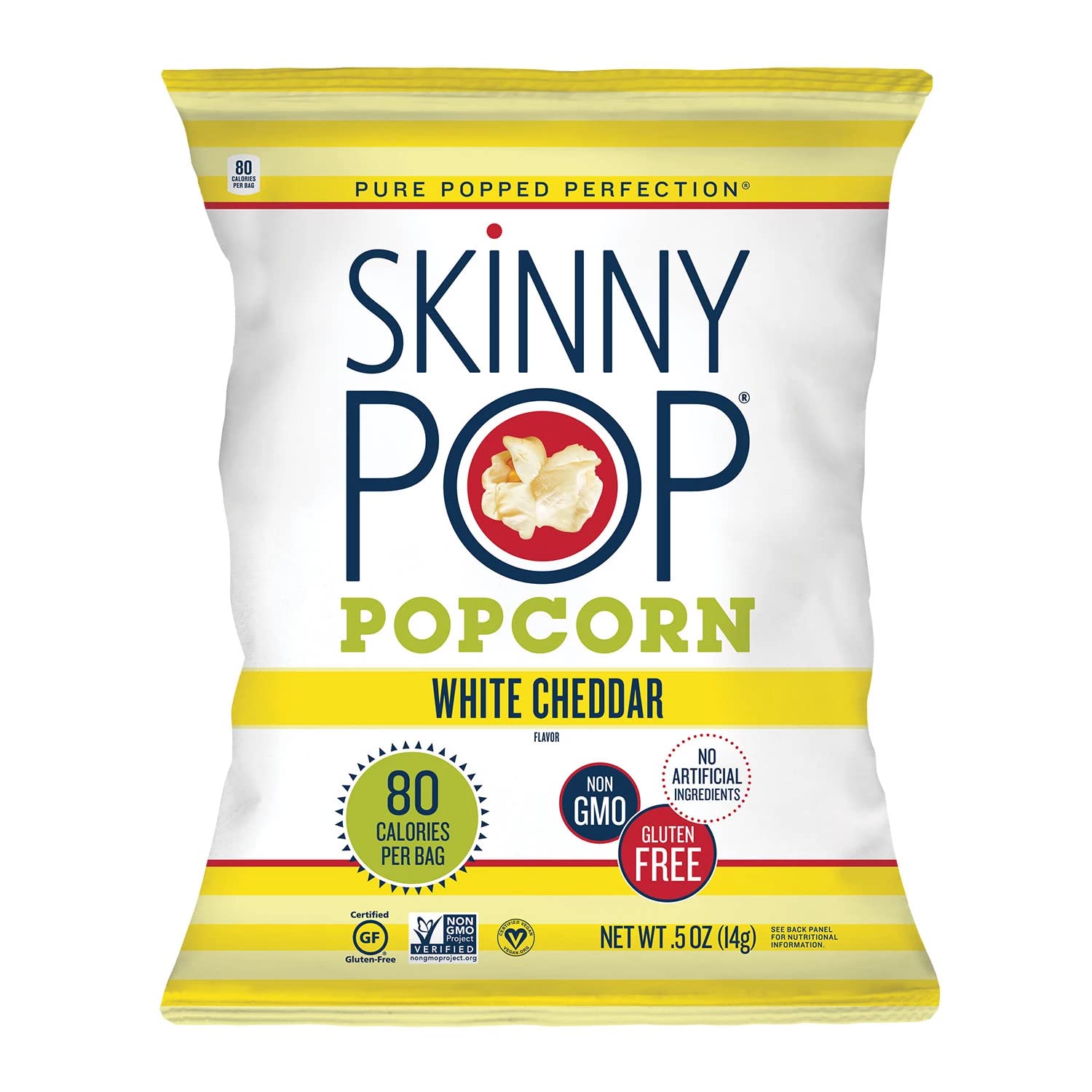 Popcorn Variety Snack Pack, 0.5 oz Bag, 36 Bags/Carton - SkinnyPop