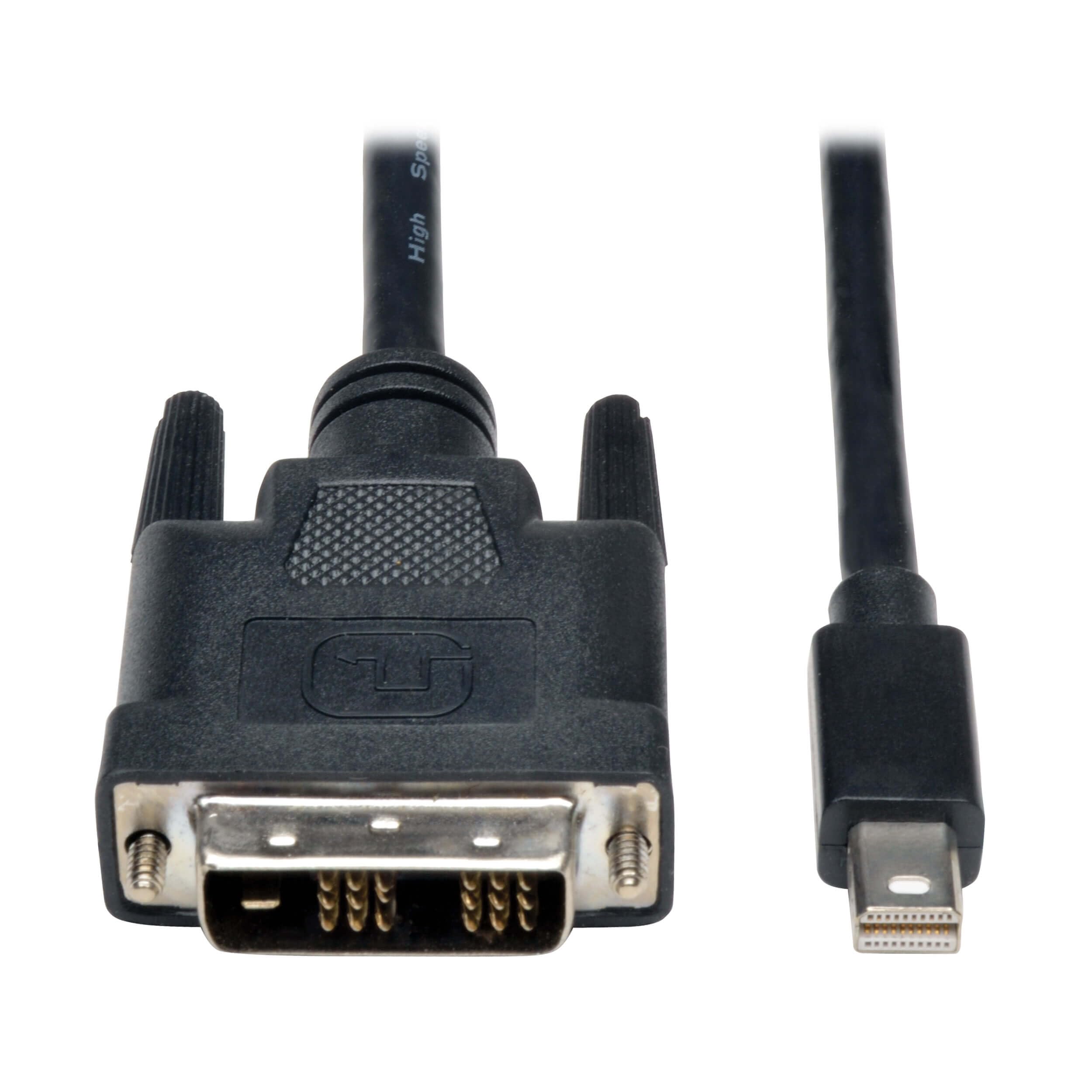 Tripp Lite Mini DisplayPort to DVI Cable Adapter (M/M), 1080p, 6 ft (P586-006-DVI)