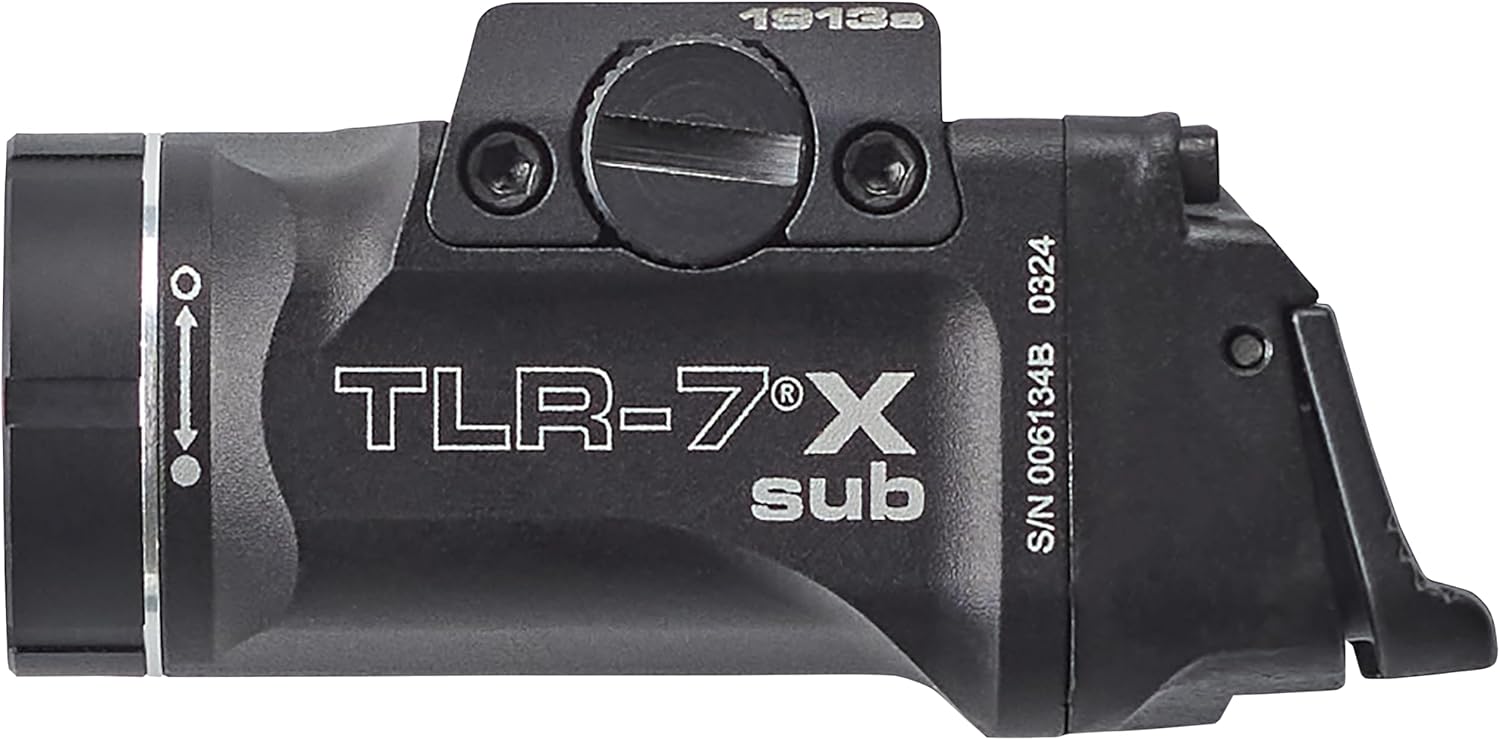 Streamlight 69407 TLR-7 X sub 500-Lumen 5000-Candela Weapon Light Designed Exclusively and Solely for 1913 Short