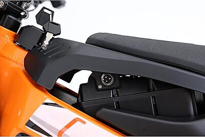 Kugoo Wish 04 Electric Dirt Bike 2026-3700W Brushless Motor - 67.2V 36Ah Battery - 80km/h Max Speed - 60-70km Range - Orange/Black