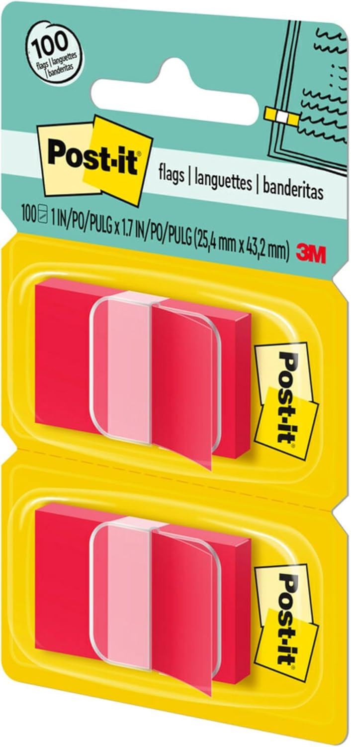 POST-IT Post-it Flags Pop-Up Dispensers 1 in x 1.7 in