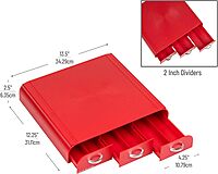 MIND READER Single Serve Coffee Pod Organizer - Countertop Drawer