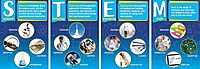 Barker Creek STEM/STEAM Poster Set 13-3/8" x 19"