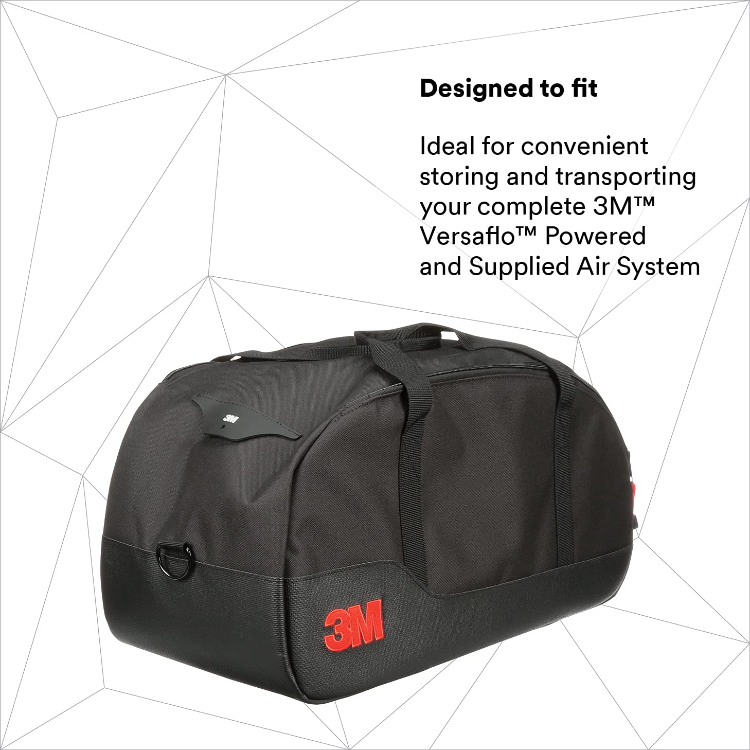 3M PAPR, Versaflo Carry Bag for Transporting and Storing Powered Air Purifying Respirator