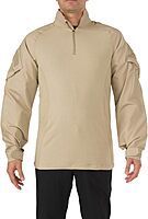 5.11 Tactical Men's Rapid Assault 1/4 Zip Long Sleeve Shirt, Style 72194ABR