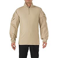 5.11 Tactical Men's Rapid Assault 1/4 Zip Long Sleeve Shirt, Style 72194ABR
