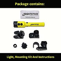 Nightstick XPP-5414GX-K01 X-Series Dual-Light Intrinsically Safe Flashlight w/ Multi-Angle Mount