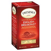 Twinings English Breakfast Tea, 25 Count (Pack of 1)