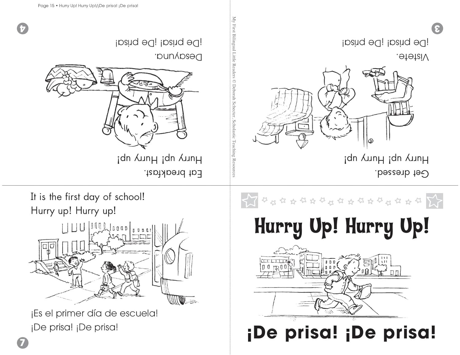 My First Bilingual Little Readers: Level A: 25 Reproducible Mini-Books in English and Spanish That Give Kids a Great Start