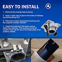 2171000 TRAC-Lock Boat Seat Swivel Bushing fit for Springfield 2-3/8" Marine Pontoon Boat Pedestal Bushing，to The seat