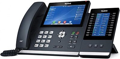 Yealink T4U Series Expansion Module, 4.3 272 x 480-pixel Color Screen, Color Icons